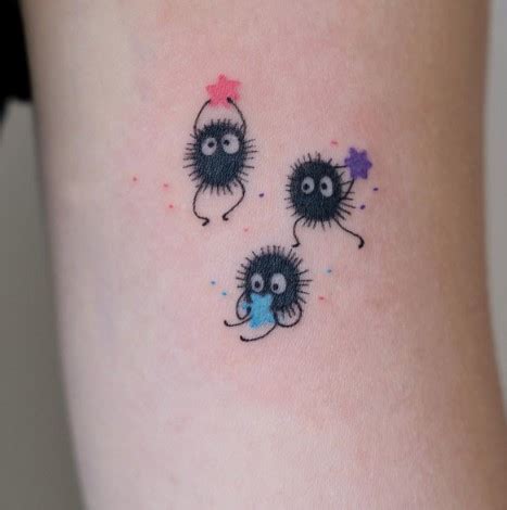 spirited away soot sprites tattoo|70 Unique Spirited Away Soot Sprite Tattoo Ideas